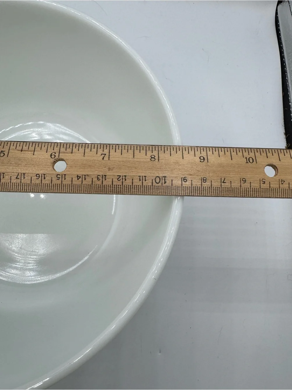 Vintage Pyrex Hamilton Beach Stand Mixer Milk Glass Ribbed Mixing Bowl 8.5
